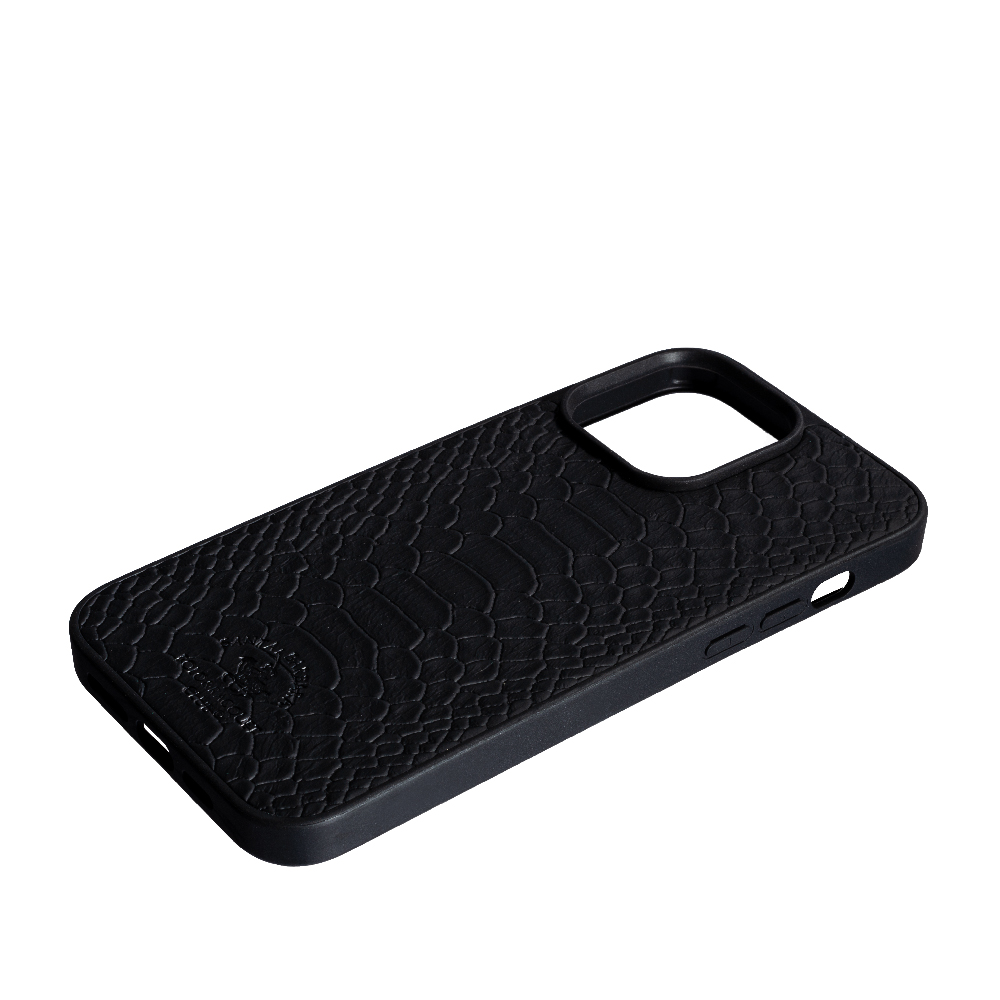 Накладка Santa Barbara Snake для iPhone 15 Black-1